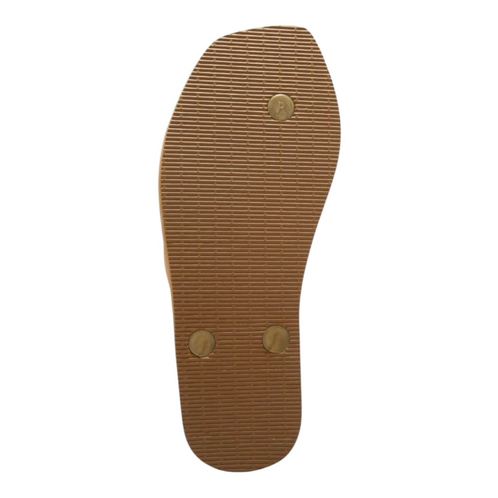 3 Pair Square Toe Flip Flop Sandals Leopard Copper Black - Picture 11 of 12